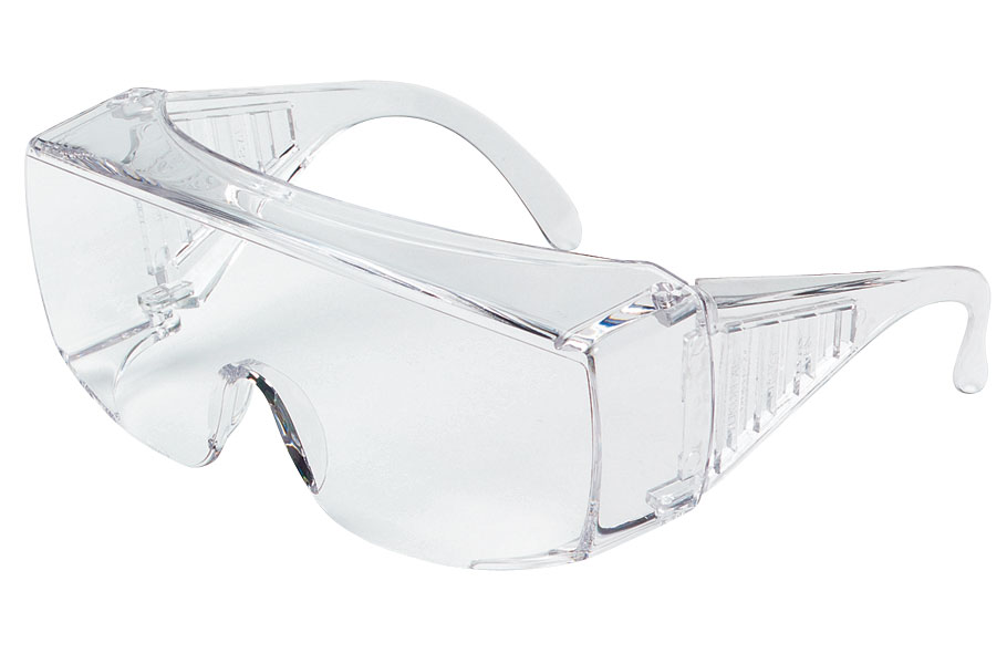 98 Series XL Safety Glasses with Clear Uncoated Lens - Spill Control